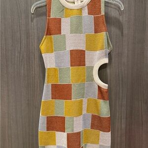 Zara Multicolor Knit Sweater